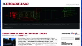 What Rcaeromodellismo.it website looked like in 2018 (5 years ago)