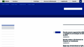 What Rfb.gov.br website looked like in 2018 (6 years ago)