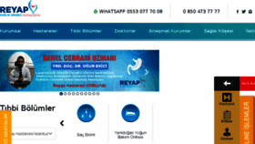 What Reyaphastanesi.com.tr website looked like in 2018 (5 years ago)