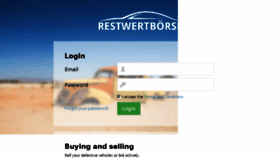 What Restwertboerse.ch website looked like in 2018 (5 years ago)