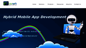 What Raysoft.co.in website looked like in 2018 (5 years ago)