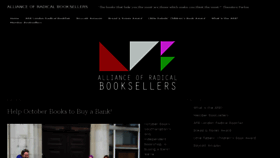 What Radicalbooksellers.co.uk website looked like in 2018 (6 years ago)