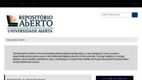 What Repositorioaberto.uab.pt website looked like in 2018 (5 years ago)