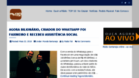 What Radiosertaneja.online website looked like in 2018 (5 years ago)