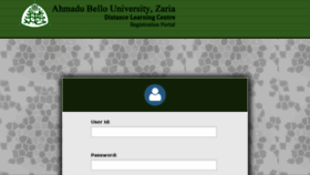 What Reg.abudlc.edu.ng website looked like in 2018 (5 years ago)