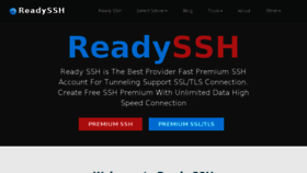 What Readyssh.com website looked like in 2018 (5 years ago)