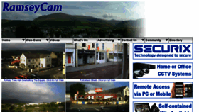 What Ramseycam.com website looked like in 2018 (5 years ago)