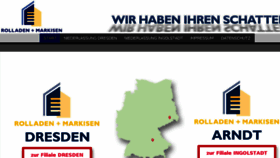 What Rolladen-markisen.de website looked like in 2018 (5 years ago)