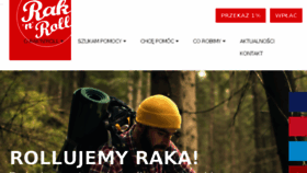 What Raknroll.pl website looked like in 2018 (7 years ago)