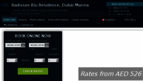 What Radisson-blu-dubai-marina.h-rez.com website looked like in 2018 (5 years ago)