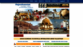What Rajasthanstat.com website looked like in 2018 (5 years ago)