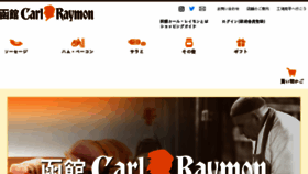 What Raymon.co.jp website looked like in 2018 (5 years ago)