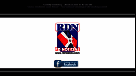 What Rdnoticias.com website looked like in 2018 (5 years ago)