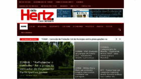 What Radiohertz.pt website looked like in 2018 (5 years ago)