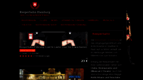 What Reeperbahn-hamburg.de website looked like in 2018 (5 years ago)