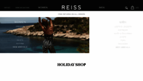 What Reiss.co.uk website looked like in 2018 (5 years ago)