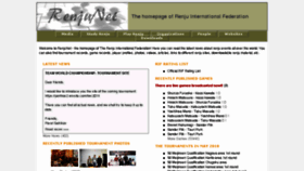 What Renju.net website looked like in 2018 (5 years ago)