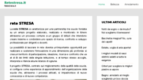 What Retestresa.it website looked like in 2018 (5 years ago)