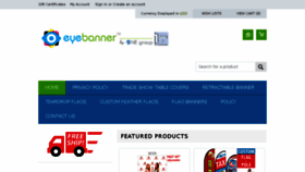 What Retractable-banner-stands.com website looked like in 2018 (5 years ago)
