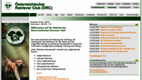 What Retrieverclub.at website looked like in 2018 (6 years ago)