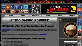 What Retrogamingroundup.com website looked like in 2018 (5 years ago)