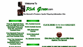 What Richgreen.com website looked like in 2018 (5 years ago)