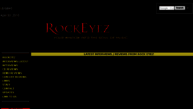 What Rockeyez.com website looked like in 2018 (5 years ago)
