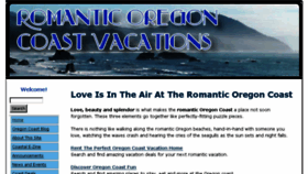 What Romantic-oregon-coast.com website looked like in 2018 (5 years ago)