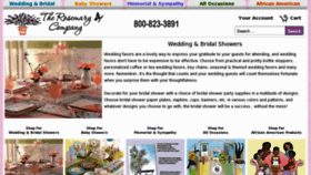 What Rosemarycompany.com website looked like in 2018 (7 years ago)