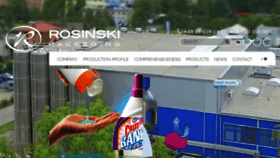 What Rosinski-ska.com website looked like in 2018 (5 years ago)