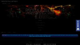 What Rscemulation.net website looked like in 2018 (5 years ago)