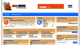 What Rss-news.org website looked like in 2018 (5 years ago)