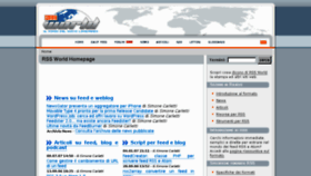What Rss-world.info website looked like in 2018 (5 years ago)
