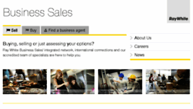 What Raywhitebusinesssales.com website looked like in 2018 (5 years ago)