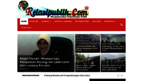 What Relasipublik.com website looked like in 2018 (5 years ago)