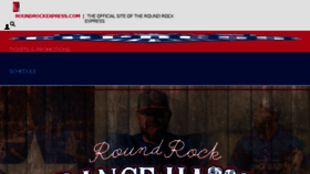 What Roundrockexpress.com website looked like in 2018 (5 years ago)