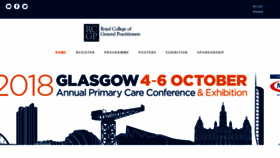 What Rcgpac.org.uk website looked like in 2018 (5 years ago)