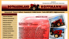 What Rotnasenland.de website looked like in 2018 (7 years ago)