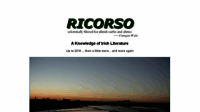 What Ricorso.net website looked like in 2018 (5 years ago)