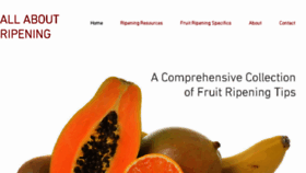 What Ripening-fruit.com website looked like in 2018 (5 years ago)