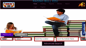 What Ragingbulledu.com website looked like in 2018 (5 years ago)