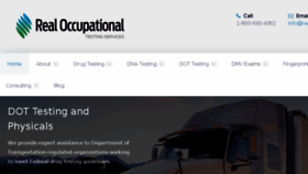 What Realoccupational.com website looked like in 2018 (5 years ago)