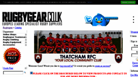What Rugbygear.co.uk website looked like in 2018 (5 years ago)