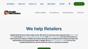 What Retailbycrs.com website looked like in 2018 (5 years ago)