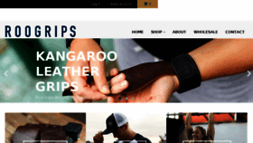 What Roogrips.com.au website looked like in 2018 (5 years ago)
