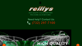 What Reillys.com website looked like in 2018 (5 years ago)