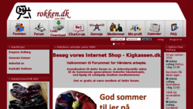What Rokken3.dk website looked like in 2018 (5 years ago)