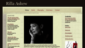 What Rillaaskew.com website looked like in 2018 (5 years ago)