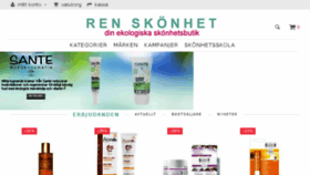 What Renskonhet.se website looked like in 2018 (5 years ago)