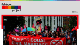 What Rainbow-project.org website looked like in 2018 (5 years ago)